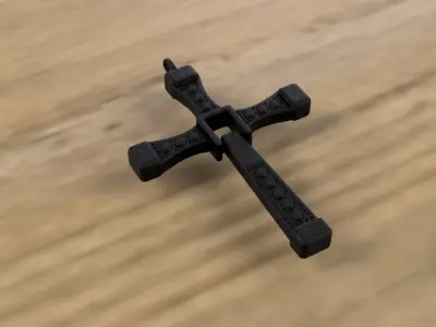 Dominic Toretto Cross from the Fast and Furious movies 3D print model