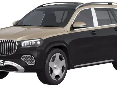 Mercedes-Benz GLS600 Maybach 2024 3D model