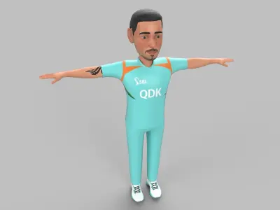 De kock 3D model