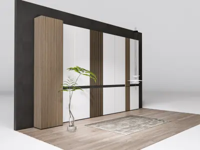  Decorative  Wall Panel 3D wall panel  3d panel Backdrop 1 3D model