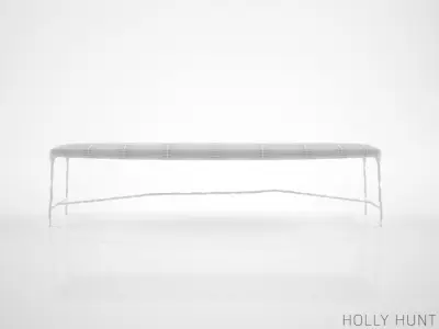 Holly Hunt VL bench 3D model