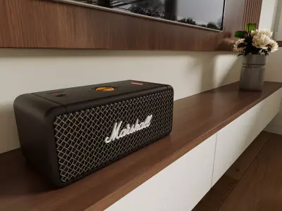 Modern living room dining room interior scenes 399 3D model