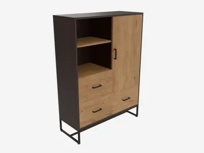 Sideboard Amsterdam 02 3D model