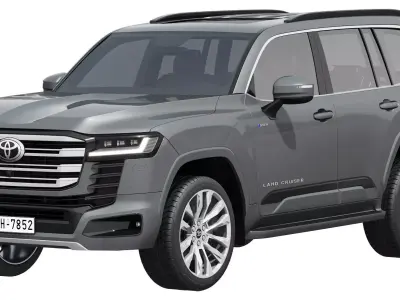 Toyota Land Cruiser 300 Hybrid 2026 3D model