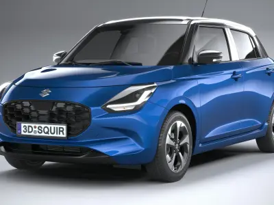 Suzuki Swift 2024 3D model