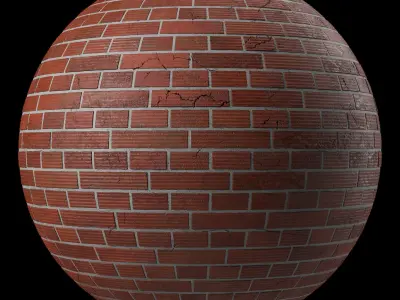 Bricks Materials 33- By 3 Patterns Tile - Pbr 4k Seamless Low-poly 3D model