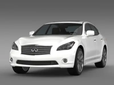 Infiniti M56 Y51 2013 3D model