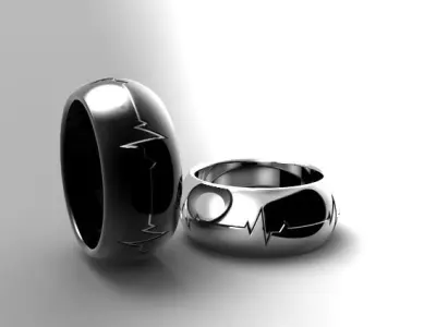 Ring 01b Free 3D print model