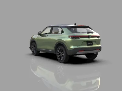 Honda HR-V 2021 HQ interior 3D model