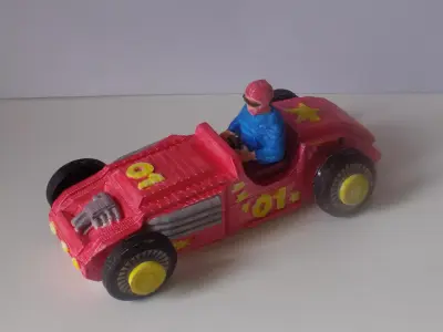 CRAZY CAR 3D print model