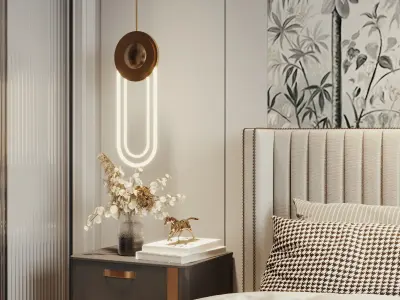  Bedroom interior 88 3D model