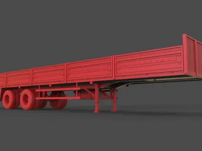 Trailer mod2 3D print model