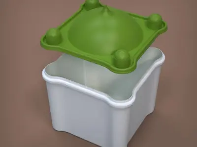 Dome Jar 3D print model