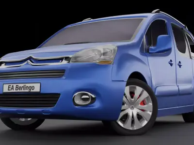 Citroen Berlingo Multispace 2011 3D model