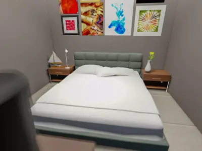 Arc Desain Interior Sleeping Room 3D model