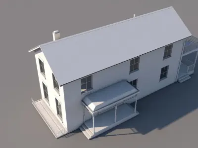 Traditional House 1 3D model