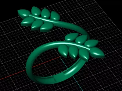 jewelry ring 328 3D print model