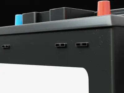 Automotive Battery Pack 3D model