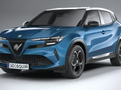 Alfa Romeo Junior - Milano Hybrid 2025 3D model