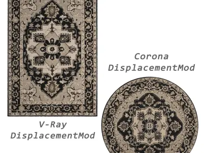 Rugs No 573 Low-poly 3D model