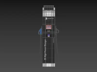 Circutor Raption 150 EV Fast Charging Station 3D model