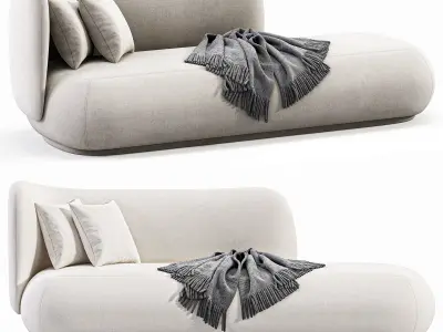 Ferm Living Rico Divan Sofa By Malls 3D model