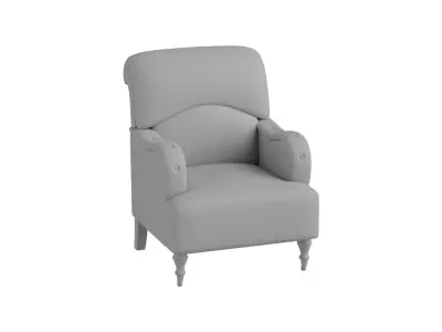 Vittoriana Upholstered Chair 3D model