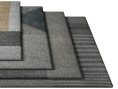 Rug Set 17 3D model