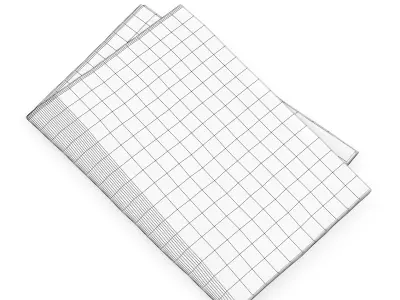 Newspaper little times 3D model