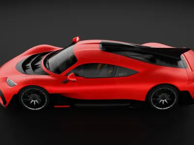 Mercedes AMG Project 1 3D model
