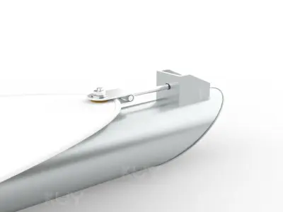 Tarpaulin accessories type 1 Low-poly 3D model