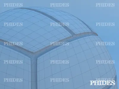 Waterpolo ball 3D model