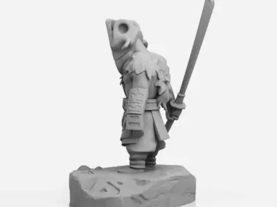 Juggernaut Chibi - DOTA 2 - 3D Print Collection 3D print model