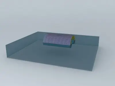 Ferry Boat 2 3D model