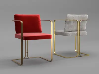 S2 Murena Armchair 3D model