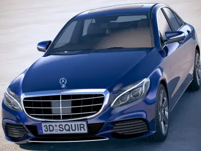 Mercedes C-class W205 2016 3D model