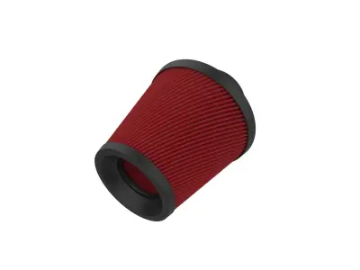 Cold air intake filter 3D print model