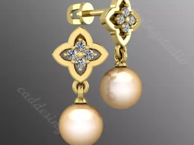 Earrings n7 3D print model