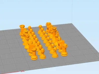  Evil Chess  3D print model