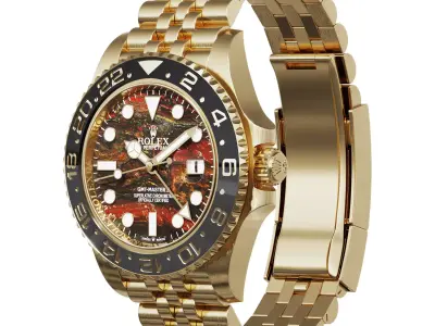 Rolex GMT-Master II tiger iron 3D model