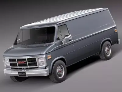 GMC vandura 1983-1991 3D model