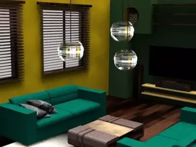 Home sweet home  Low-poly 3D model