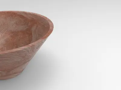 Ke Vase Low-poly 3D model