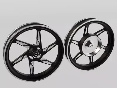 Delkevic G Speed Rims Low-poly 3D model