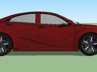 2017 Alpha Emora VTS Free low-poly 3D model