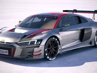 Audi R8 LMS GT3 2020 3D model