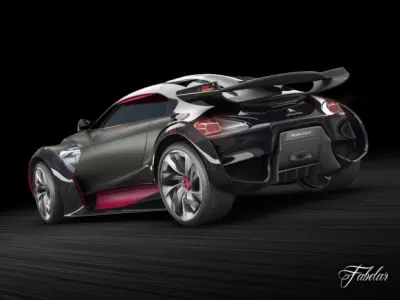 Citroen Survolt 3D model