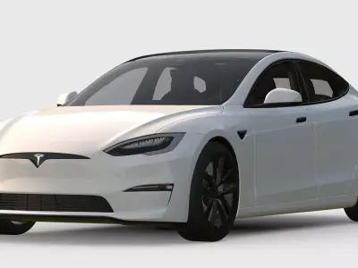Tesla Model S Plaid 3D model