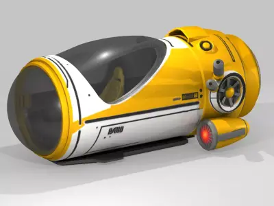 Hover Vehicle 3D model