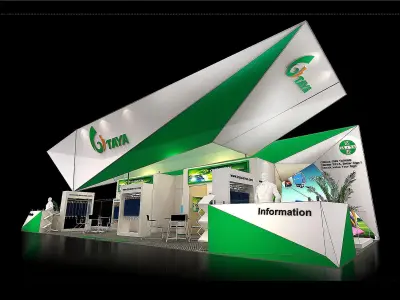Showroom - Area - 15X6-3DMAX2009-032 3D model
